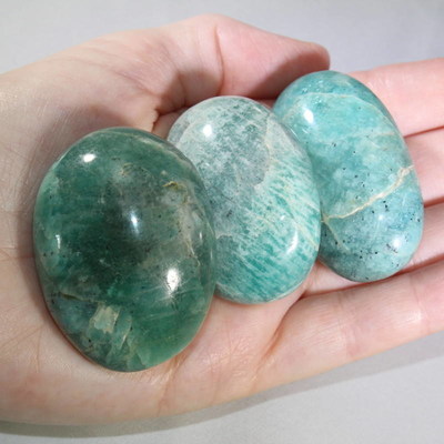 Amazonite Palm Stone
