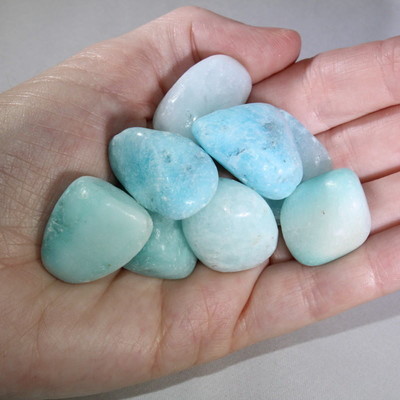 Aragonite (Blue) Polished