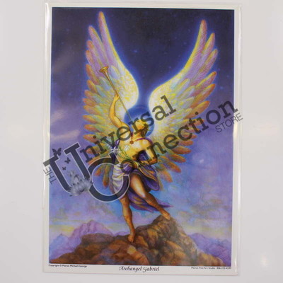 Archangel Gabriel Altar Card
