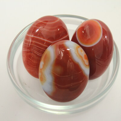 Carnelian Palm Stone