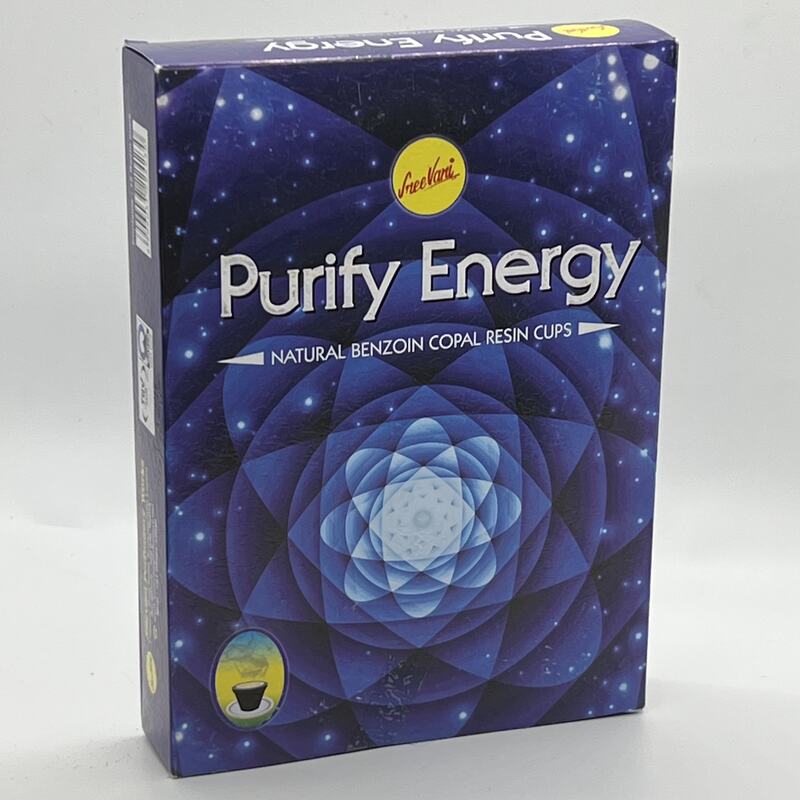 Natural Benzoin with Copal Resin Smudge Cups-Purify Energy