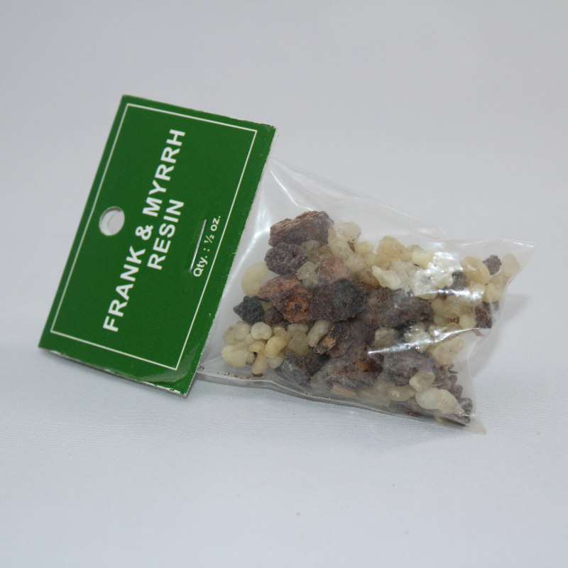 Resin - Frankincense and Myrrh Resin - 1/2 oz