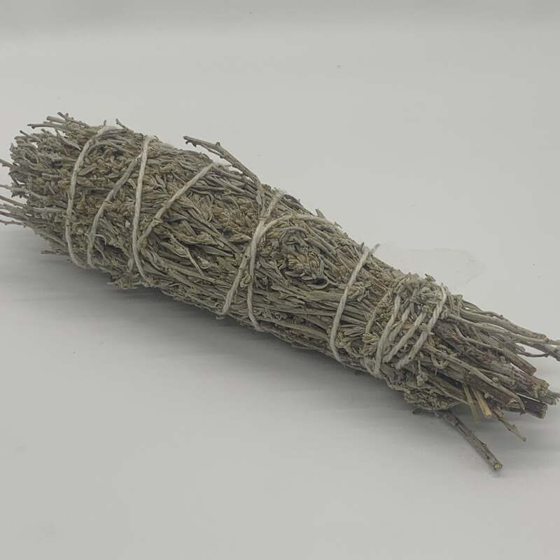 Sage - Frankincense Smudge Stick 4" (Mountain Sage, Frankincense Resin)