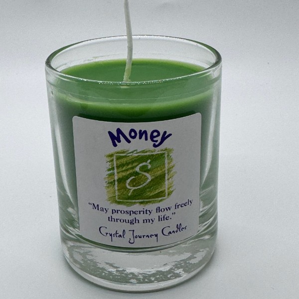 Candle - Money Votive in Glass