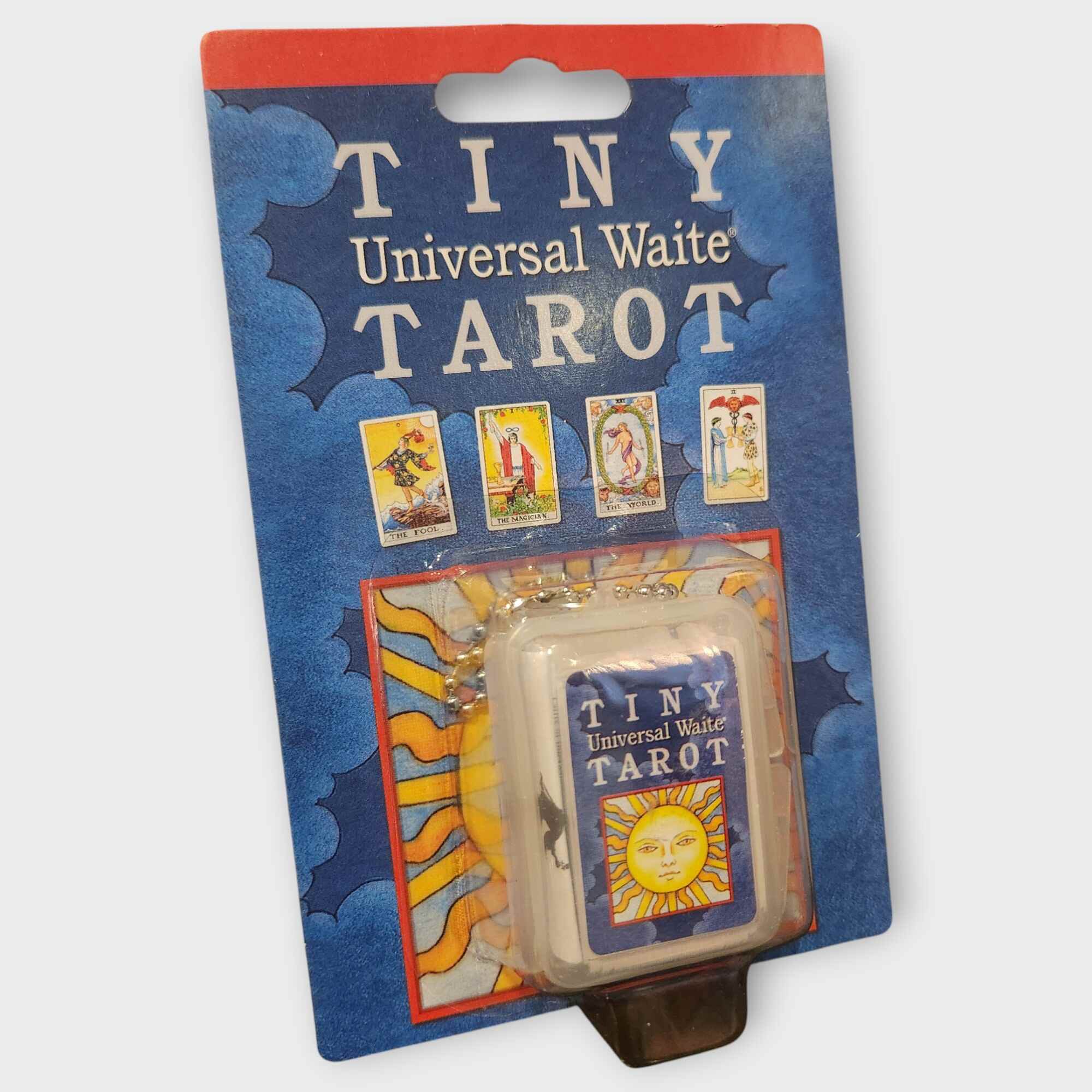 Tiny Tarot Universal Waite Card Deck - Keychain